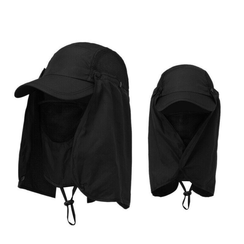 หมวกตกปลากันแดด Sunproof Cover Cap ผ้าสามารถถอดออกได้