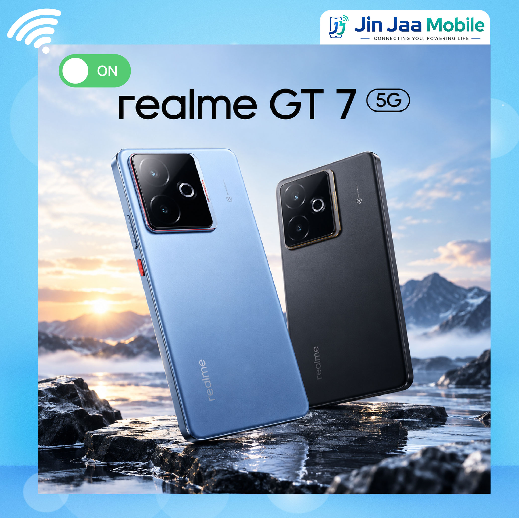 โทรศัพท์มือถือ สมาร์ทโฟน realme Gt 7 รุ่น 5g (12+512Gb)Mediatak Dimensity L 6.78 ลิตร กล้องหลัง Ultra-Sharp ราคา 20,000 บาท*ส่งฟรี