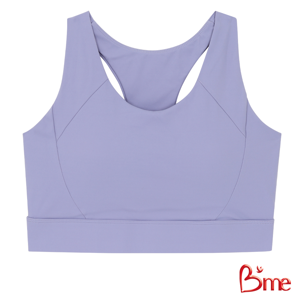 B'me (Sport Bra) เสื้อชั้นในไร้โครงรูปแบบสวมหัว รุ่น MER006 สีม่วง สีชมพูอมม่วง สีเขียว ราคา 490 บาท*ส่งฟรี