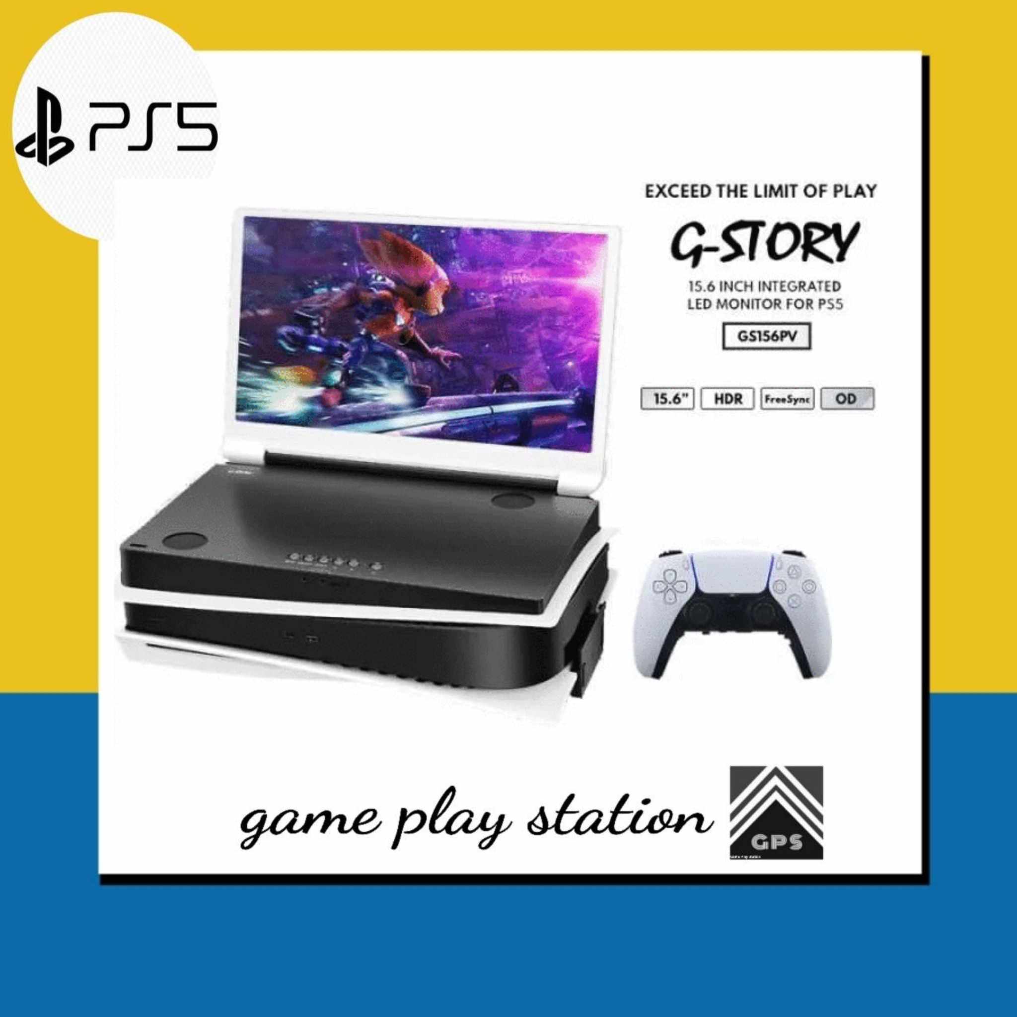 ps5 g story in tegrrated led monitor for ps5 เป็นจอขนาด 15.6" และ 14" ไม่มีเครื่อง นะคะ ราคา 11,990 บาท*ส่งฟรี