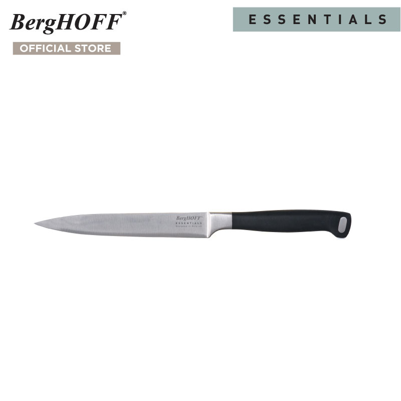 BergHOFF มีดเอนกประสงค์สแตนเลสสตีล รุ่น Essential-Icon มีความคม 12 ซม สีเงิน 1307141 ราคา 1,112 บาท*ส่งฟรี