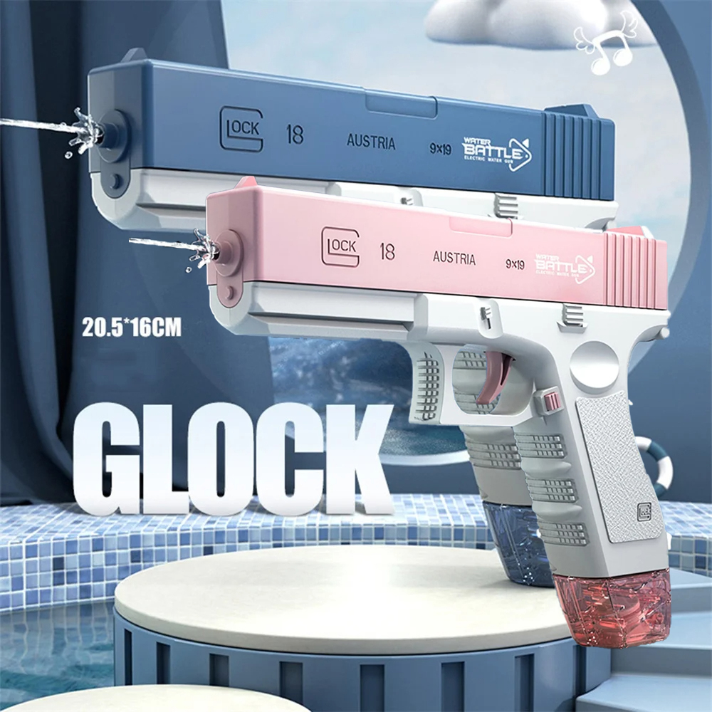 ⚡️จัดส่งจากกรุงเทพ⚡️ปืนฉีดน้ำแรง ปืนฉีดน้ำไฟฟ้า ยิงไกล จุเยอะ สามารถชาร์จใหม่ได้ ปืนฉีดน้ำเด็กสงกรานต์ พร้อมคลิปกระสุน 2 คลิป ราคา 180 บาท*ส่งฟรี