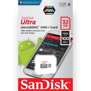 สินค้า SanDisk Ultra Micro SD Card Class10 16GB / 32GB / 64GB / 128GB (SDSQUNS) เมมโมรี่ การ์ด ใส่ โทรศัพท์ มือถือ สมาร์ทโฟน กล้องติดรถ กล้องหน้ารถ กล้องรถ กล้องIP กล้องวงจรปิด