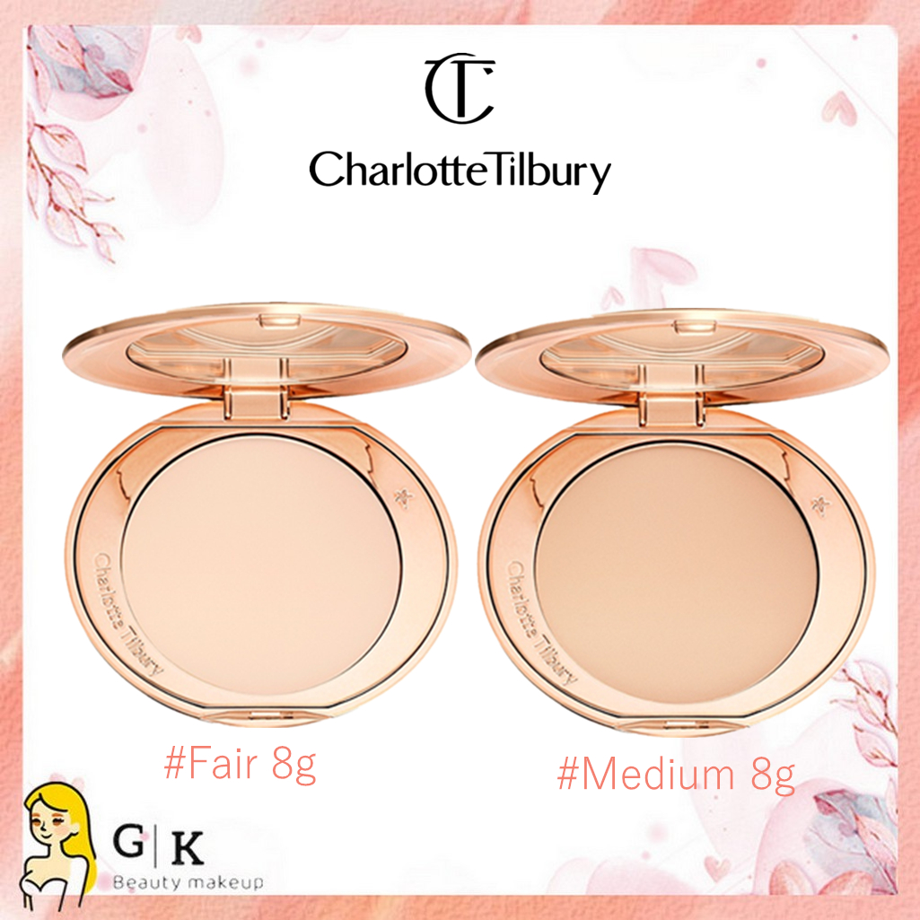 [ของขวัญ] Charlotte Tilbury Airbrush Flawless Finish Micro-Powder 8g #Fair #Medium ราคา 770 บาท*ส่งฟรี