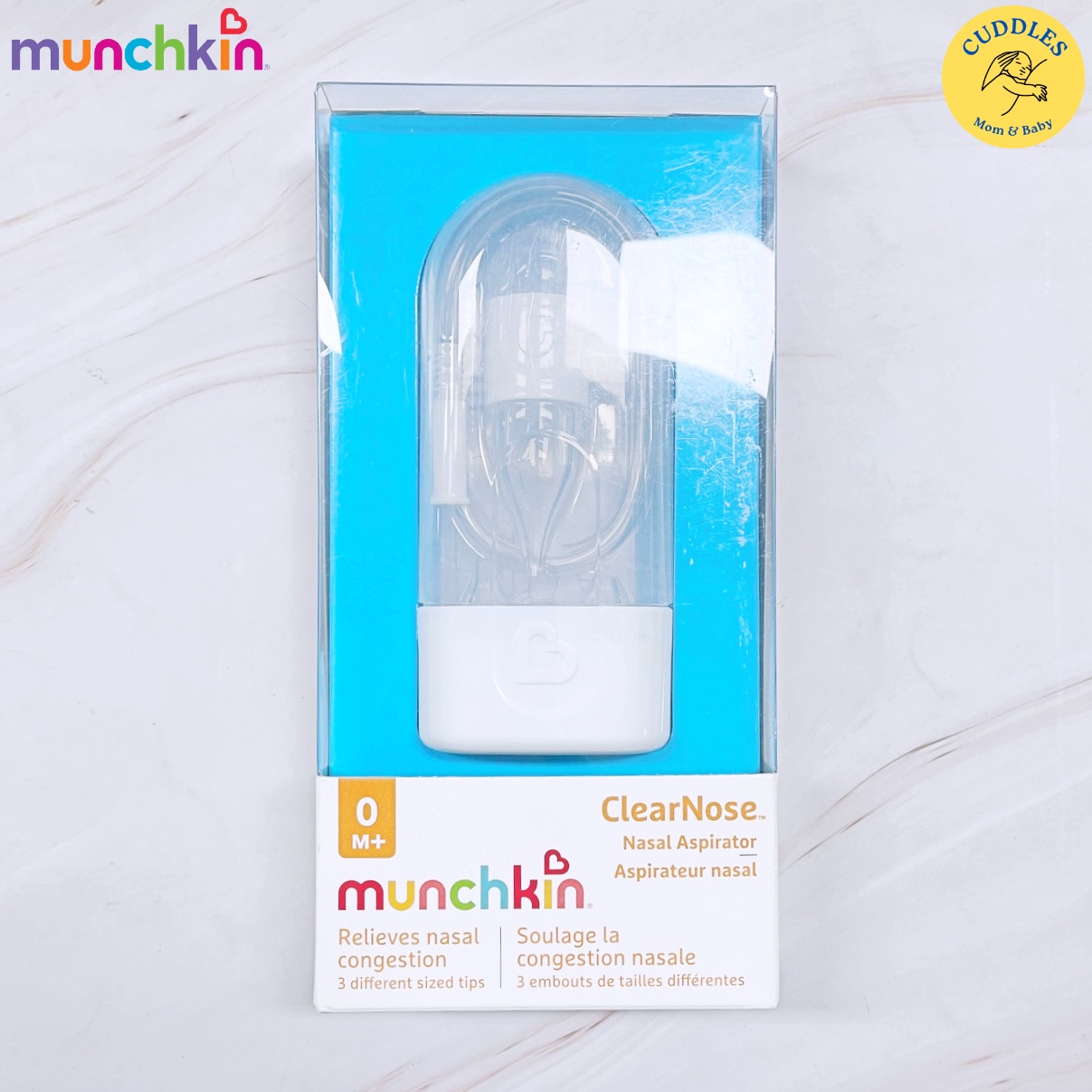 (Munchkin) ClearNose Nasal Aspirator อุปกรณ์ดูดน้ำมูก สำหรับเด็ก ราคา 1,180 บาท*ส่งฟรี