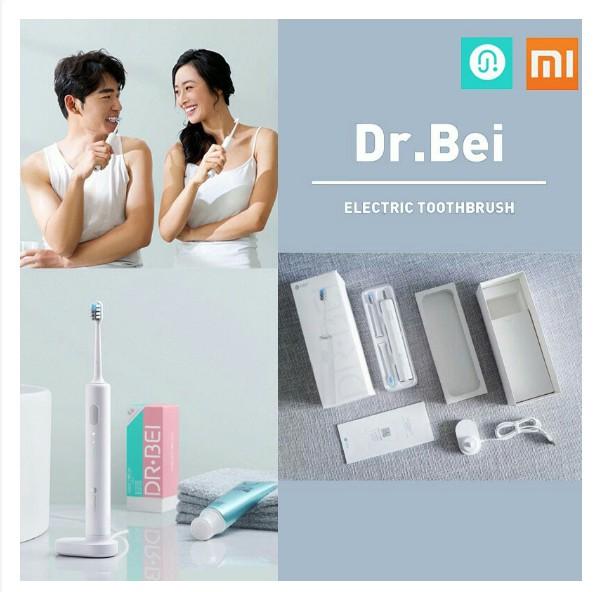 แปรงสีฟันไฟฟ้า ช่วยดูแลสุขภาพช่องปาก พะเยา Xiaomi Doctor Bei แปรงสีฟันไฟฟ้าแบบพกพาแบบชาร์จไร้สายโซนิคแปรงสีฟันอัลตราโซนิก