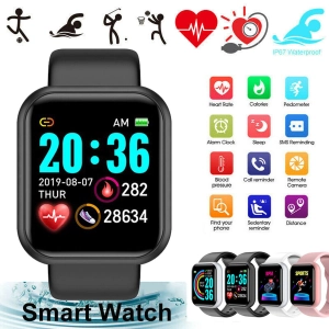 ภาพหน้าปกสินค้า【การจัดส่งในประเทศไทย】Original สมาร์ทวอทช์ D20/Q19/116plus Smart GPS Watch าฬิกาอัจฉริยะ นาฬิกาบลูทูธ จอทัสกรีน IOS Android วัดชีพจร นับก้าว เดิน วิ่ง สมาร์ทว ที่เกี่ยวข้อง