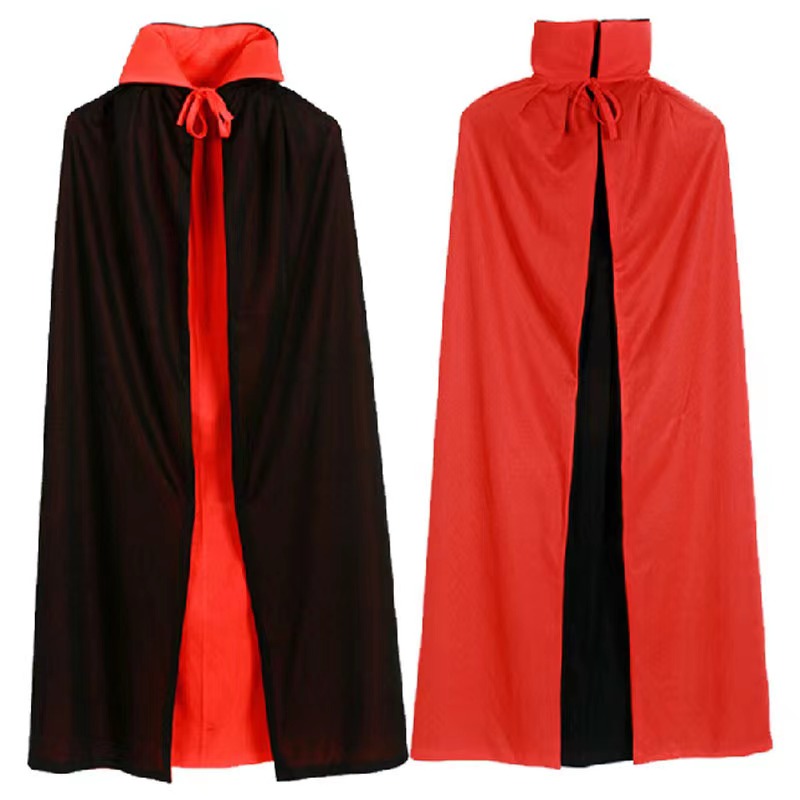 L&L Halloween Cloak Wizard Witch Vampire Pirate Halloween Fancy Dress Cloak Fancy Dress Cloak ราคา 99 บาท*ส่งฟรี