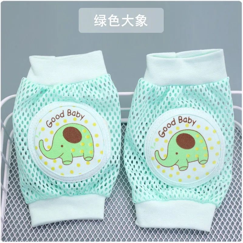 สนับเข่าเด็ก สนับเข่าเด็กวัยหัดคลาน ปกป้องเข่า ปลอดภัยจากการคลาน 1คู่ Baby Knee Safety Protective Crawling Elbow Cushion Toddlers Knee Pads