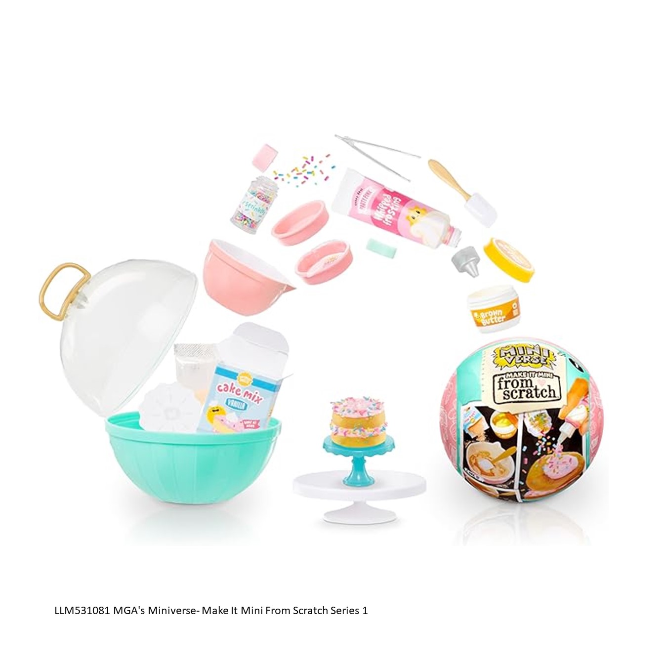 MGA (เอ็มจีเอ) Miniverse - Make It Mini From Scratch Series 1 ของเล่นจิ๋ว DIY รหัส LLM531081 ราคา 555 บาท*ส่งฟรี