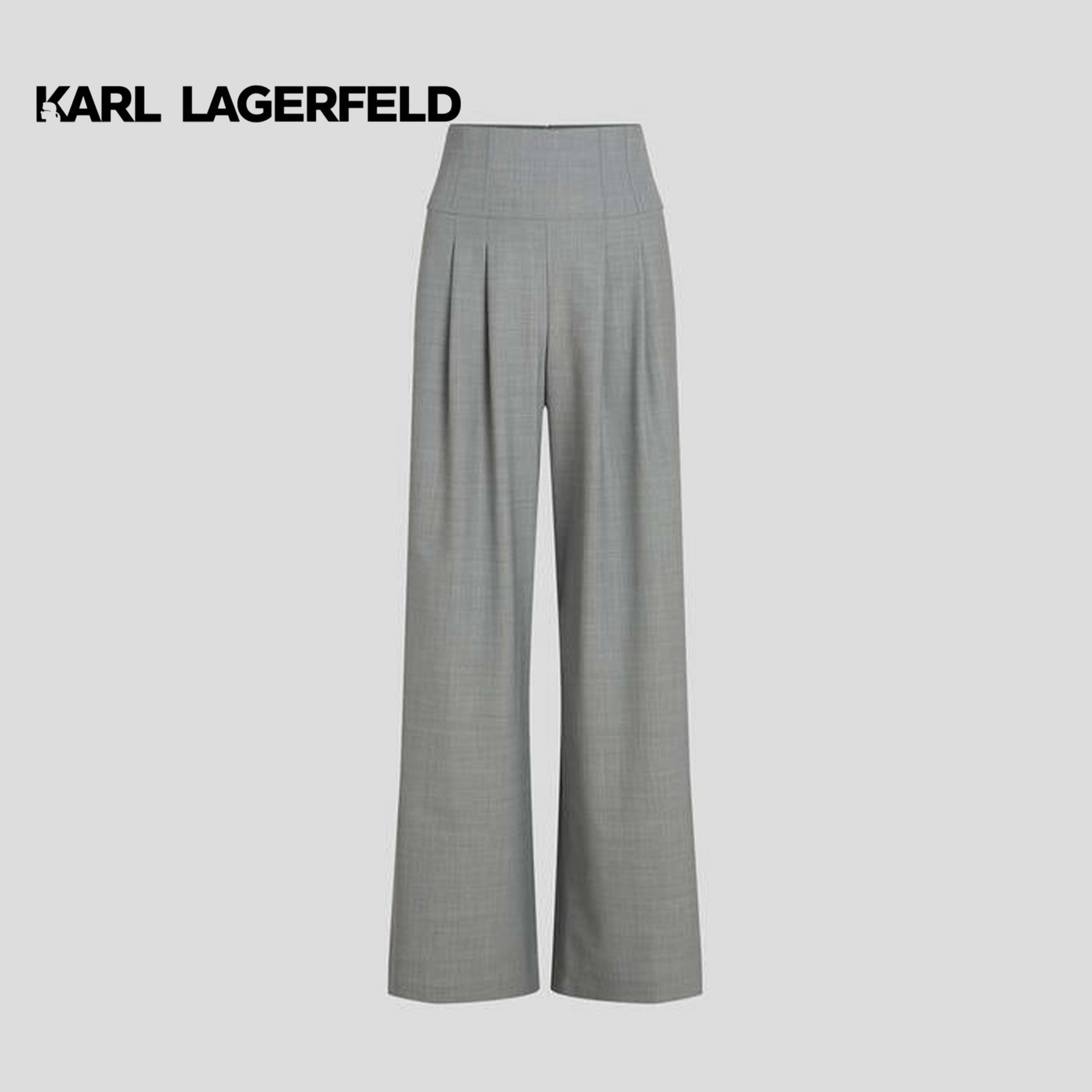 KARL LAGERFELD - TAILORED WIDE-LEG PANTS A3W10100 ราคา 10,500 บาท*ส่งฟรี