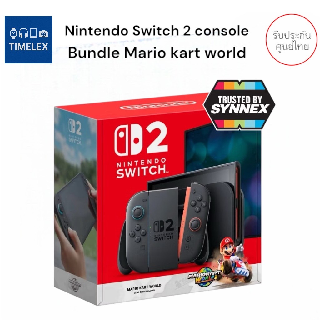 Nintendo Switch 2, New Model Game Console, Warranty from Thai Center Synnex ราคา 20,850 บาท*ส่งฟรี