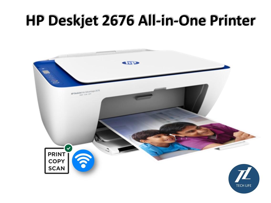 เครื่องปริ้น HP DeskJet Ink Advantage 2676 All-in-One Printer/Wireless