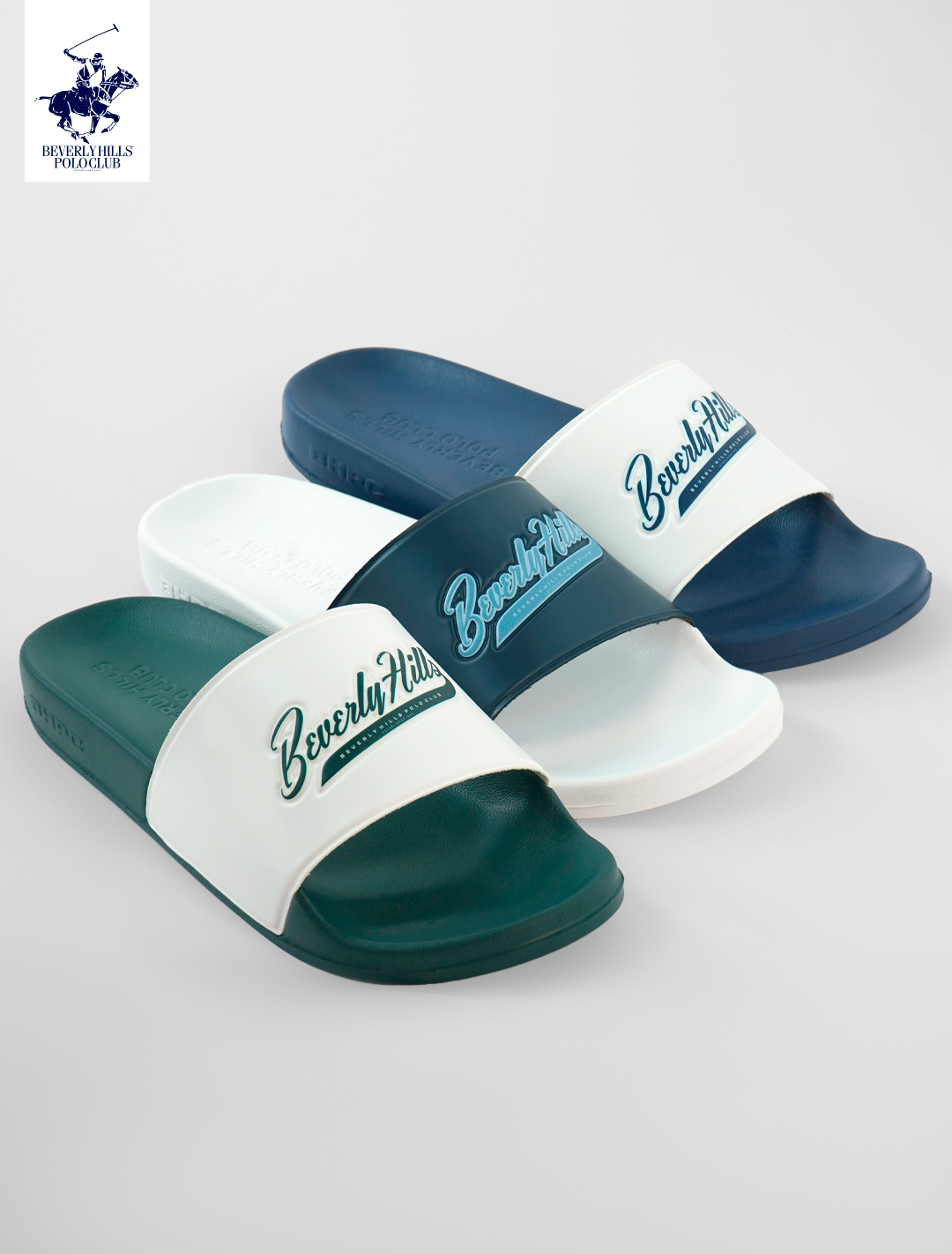 BEVERLY HILLS POLO CLUB รองเท้าแตะสวม รุ่น BAS3A16 สำหรัยผู้ชาย ราคา 390 บาท*ส่งฟรี