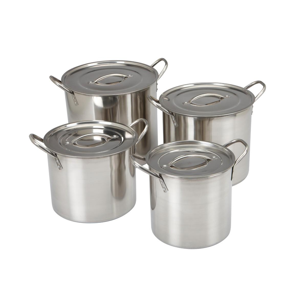 Stainless steel stock pot 4 in 1 หม้อสแตนเลส 4 ขนาด พร้อมจัดส่ง