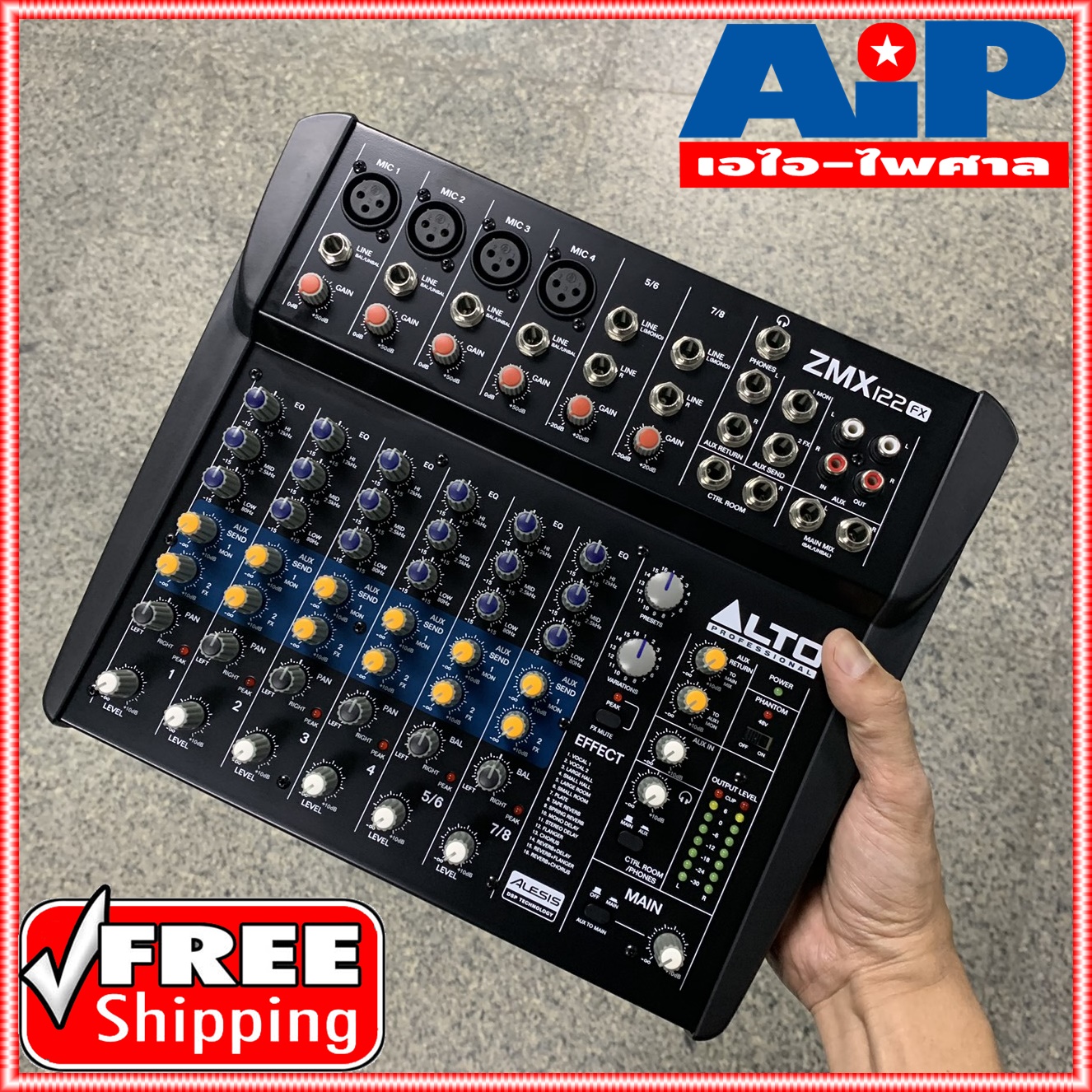 ALTO ZMX122FX MIXER(สินค้าของแท้ นำเข้าโดยNPE)