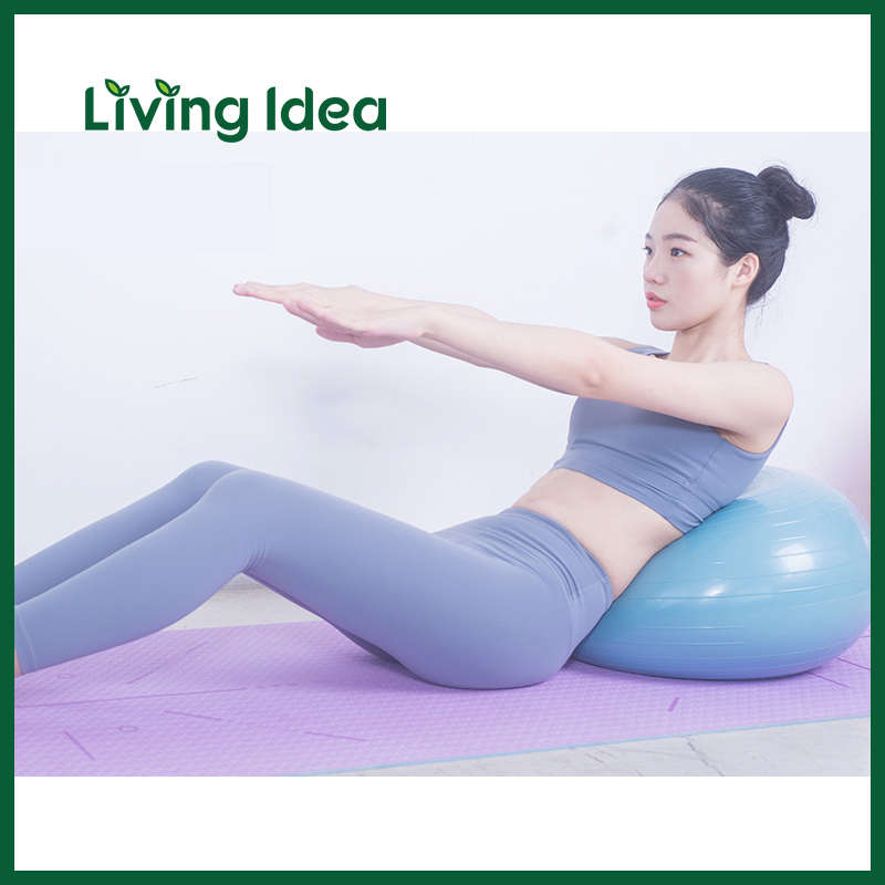 Living idea Donut Ball การออกกำลังกาย สำหรับโยคะพิลาทิส และการฝึกสมดุลร่างกาย ขนาด 50CM แถมสูบ
