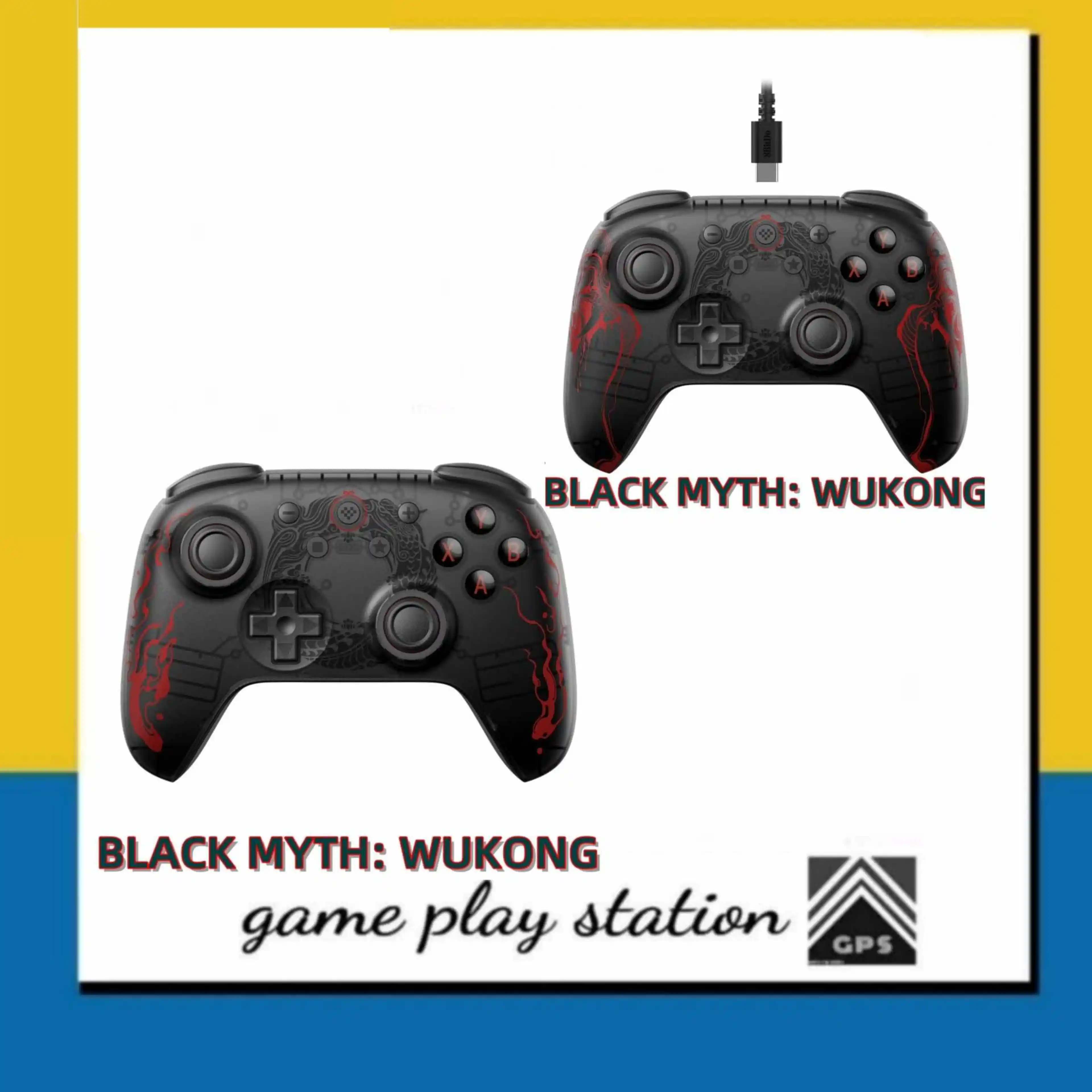8bitdo Ultimate 2C Wireless Controller black myth wukong ใช้งานร่วมกับ Windows 10 11/  Android / switch