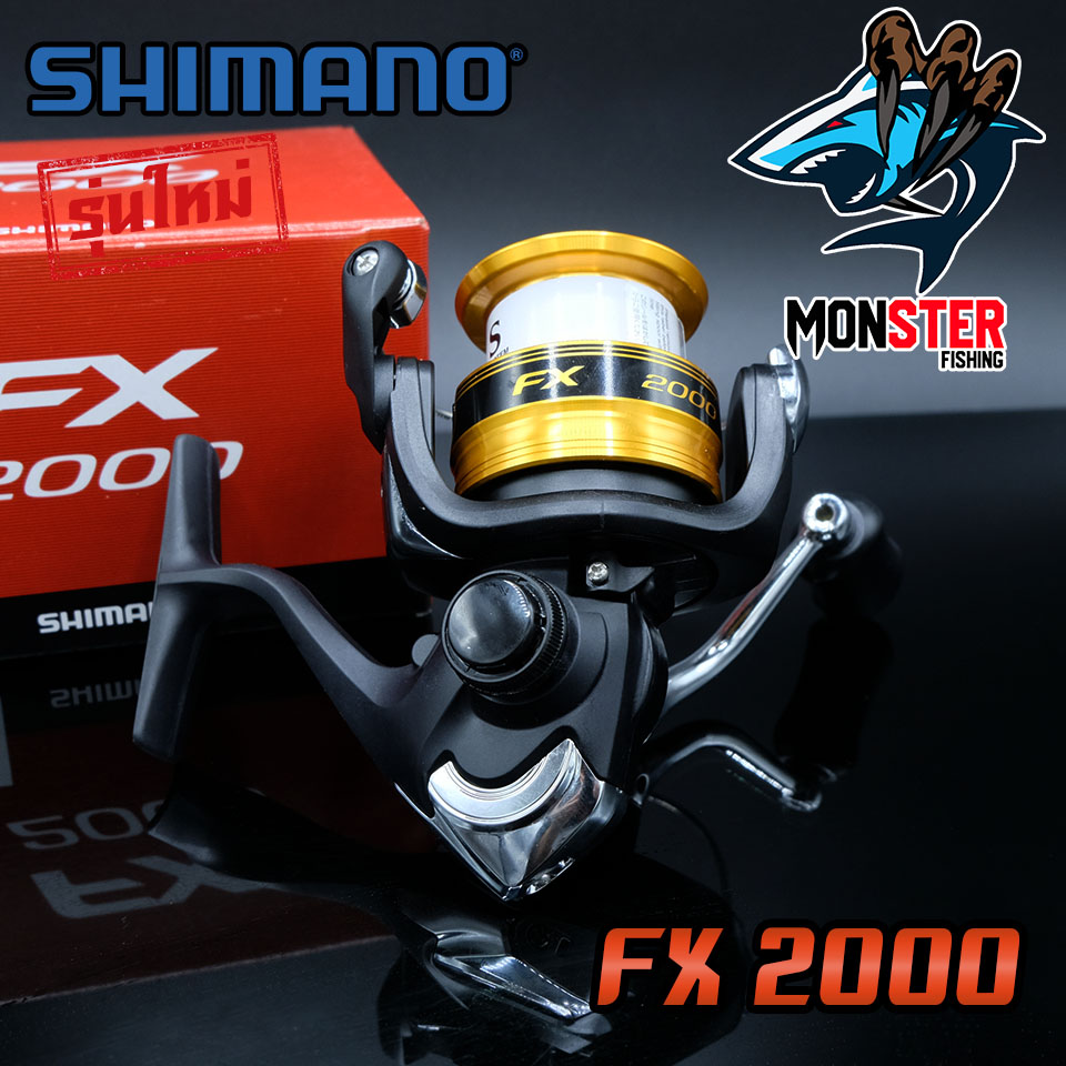 รอกสปินนิ่ง SHIMANO FX 1000/2000/2500/2500HG/C3000/FX4000 (BLACK GOLD)
