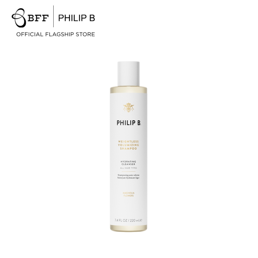 Philip B. - Weightless Volumizing Shampoo (แชมพูบำรุงเส้นผมชุ่มชื้น,ผมสวยสุขภาพดี,ผมมีวอลลุ่ม) ราคา 1,850 บาท*ส่งฟรี