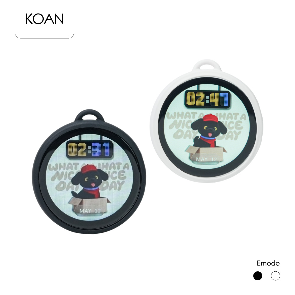 Divoom Emodo - Interactive Digital Badge, a New Type of Digital Display Frame. ราคา 1,590 บาท*ส่งฟรี