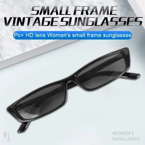 ภาพหน้าปกสินค้าVintage Rectangle Ssses Women Small Frame Ssses Retro Eyewear S17072 ซึ่งคุณอาจชอบสินค้านี้
