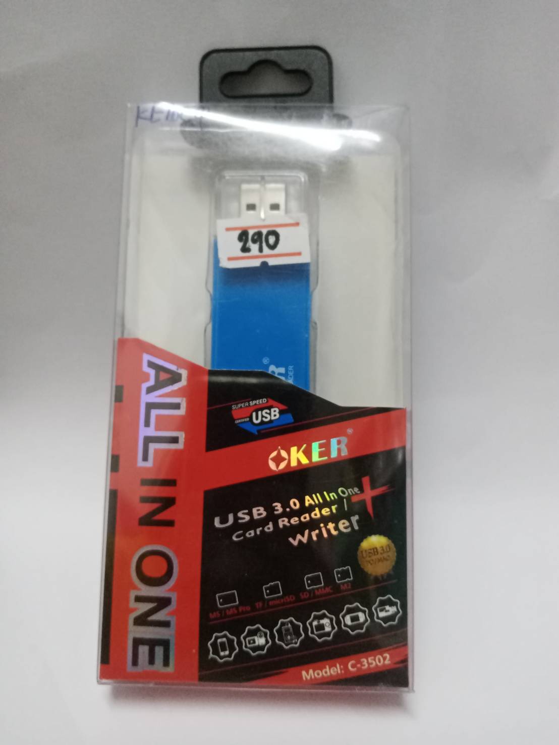 OKER การ์ดรีดเดอร์ USB All in one Card Reader/Writer 3.0 C-3502
