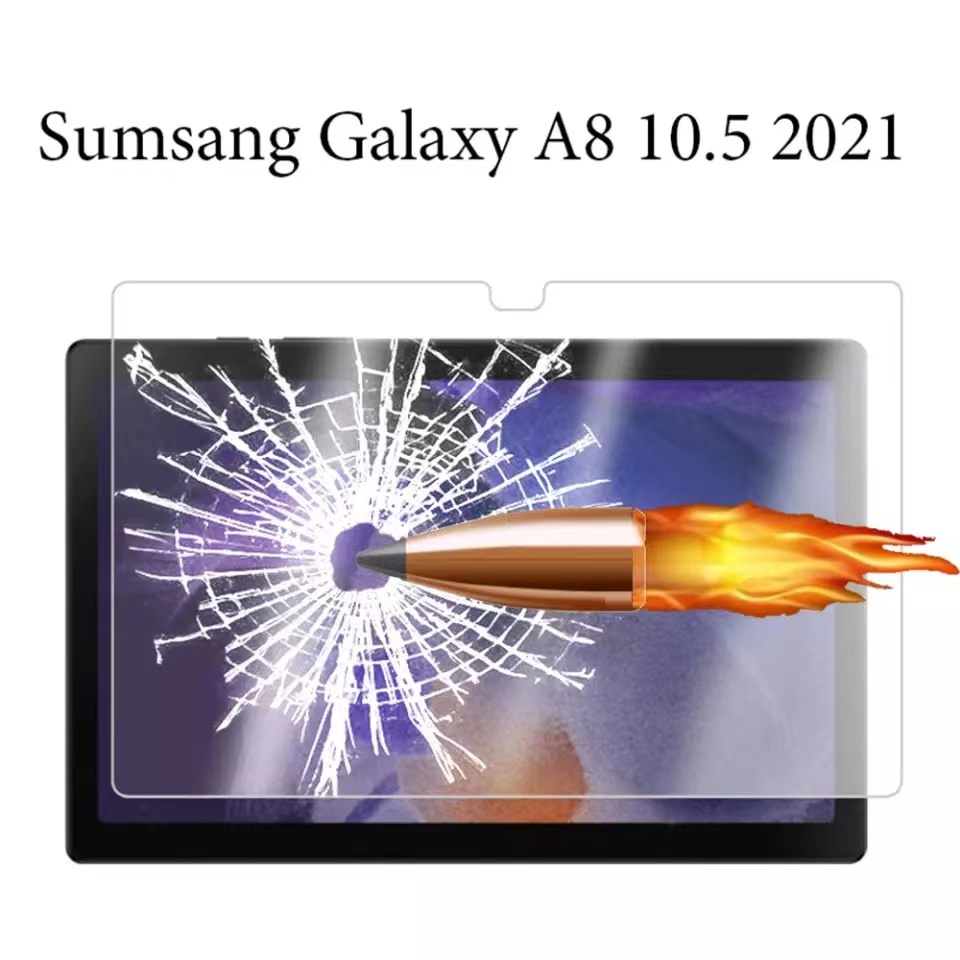 ภาพประกอบของ ฟิล์มกระจก นิรภัย เต็มจอ ซัมซุง แท็ป เอ8 2021 10.4 เอ็กซ์205 Tempered Glass Screen For Samsung Galaxy Tab A8 2021 SM-X205 (10.5)