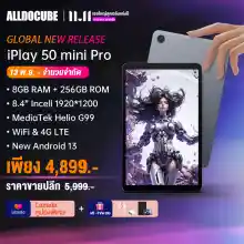 ภาพขนาดย่อของภาพหน้าปกสินค้าAlldocube iPlay 50 mini Pro Tablet 8.4 inch 8GB RAM 256GB ROM MTK Helio G99 Android 13 Dual 4G LTE จากร้าน Alldocube Official Store บน Lazada