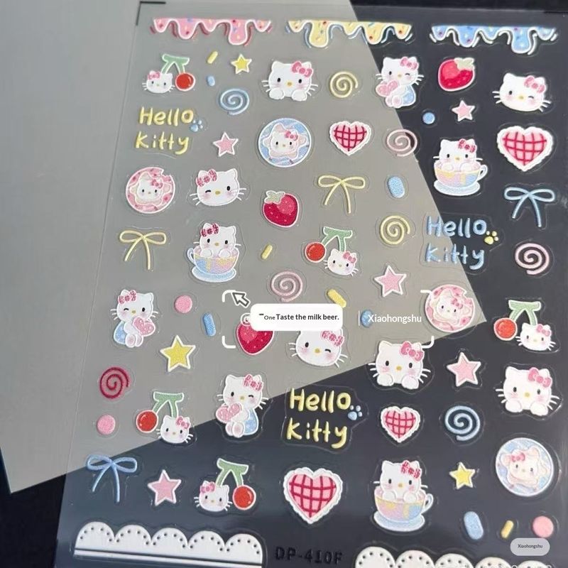 JOYNCLEON แก้วพร้อมหลอดพลาสติกโปร่งใสลาย Hello Kitty น่ารักสำหรับเครื่องดื่มเย็นๆ