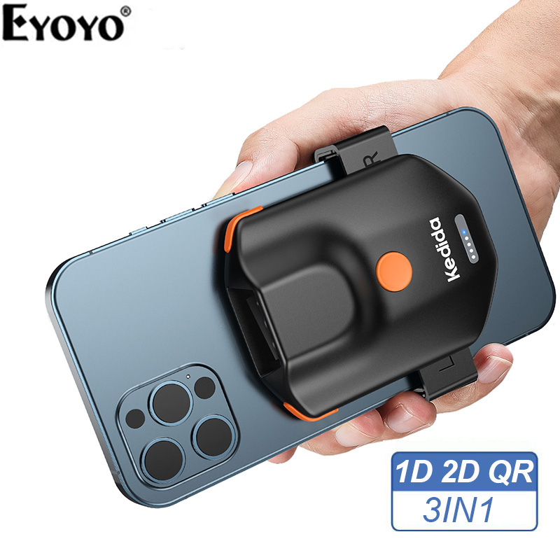 [【 🔥 Limited Time Offer 🔥 】[ 🚚 Local Stocks 🚚 ]Eyoyo Kedida 1D Barcode Scanner Portable Laser Wireless Bluetooth 2D Qr Barcode Scanner Works with Windows, Mac, Android, Ios for Warehouses, Bookstores, Libraries.,Kedida Portable Laser 1D Wireless Bar Code ราคา 1,131 บาท*ส่งฟรี
