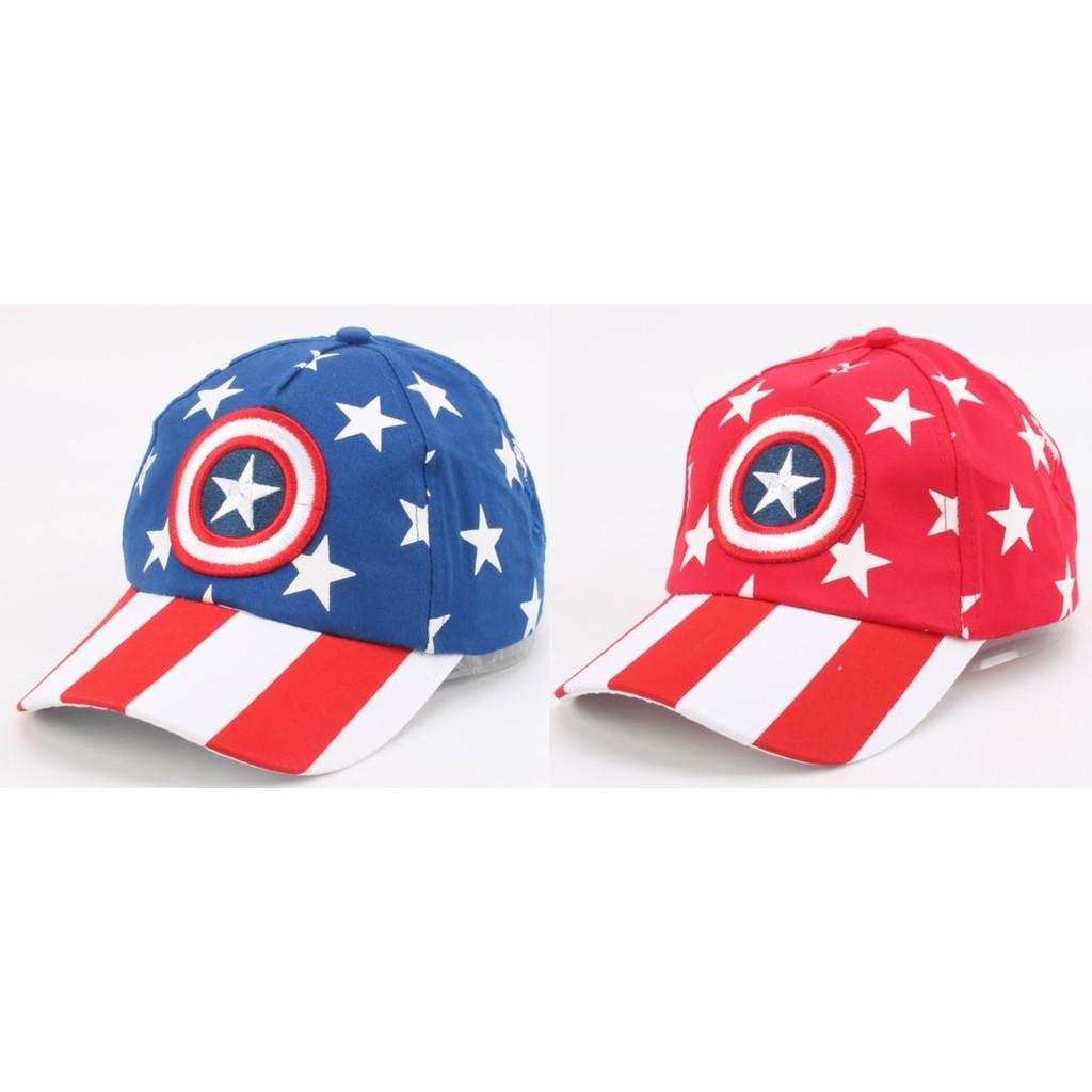 หมวกเด็กลายกัปตันอเมริกา