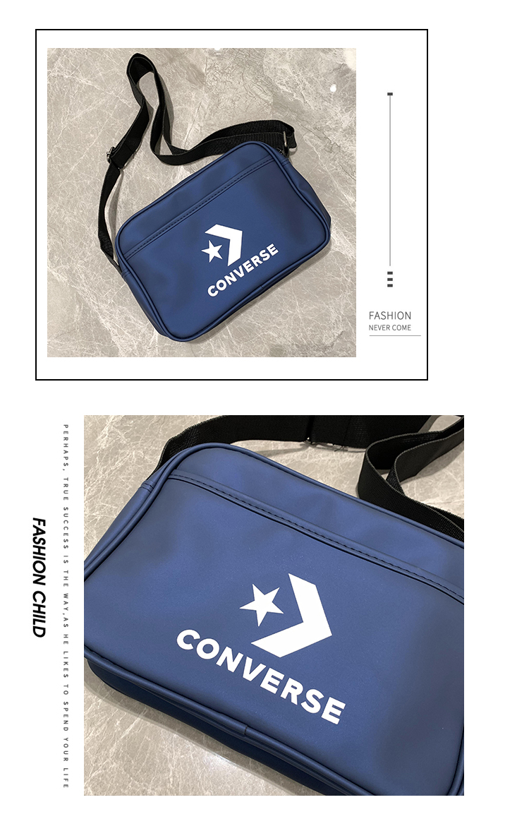 รูปภาพรายละเอียดของ [ Converse ] ใบใหญ่ Converse  กระเป๋าสะพายข้าง รุ่น 245 246 (มีสีกรมท่า และ ดำ)