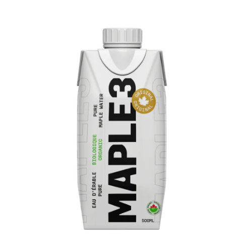 100% Organic Maple Syrup 500 Ml. Organic Pure Maple Water from Canada 500ml Maple3 Brand ราคา 169 บาท*ส่งฟรี