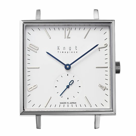 KNOT | นาฬิกาข้อมือ Square Small Second ของแท้ (ผลิตในประเทศญี่ปุ่น ) Made in Japan รุ่น SQ-32SVWH1 ราคา 6,150 บาท*ส่งฟรี