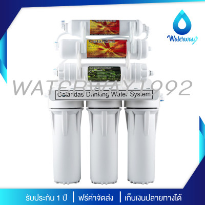 Colandas UF 0.01 micron เครื่องกรองน้ำ 6 ขั้นตอน เพิ่มไส้กรองน้ำ UF Filter ความละเอียด 0.01 ไมครอน Special Product จัดส่งฟรี