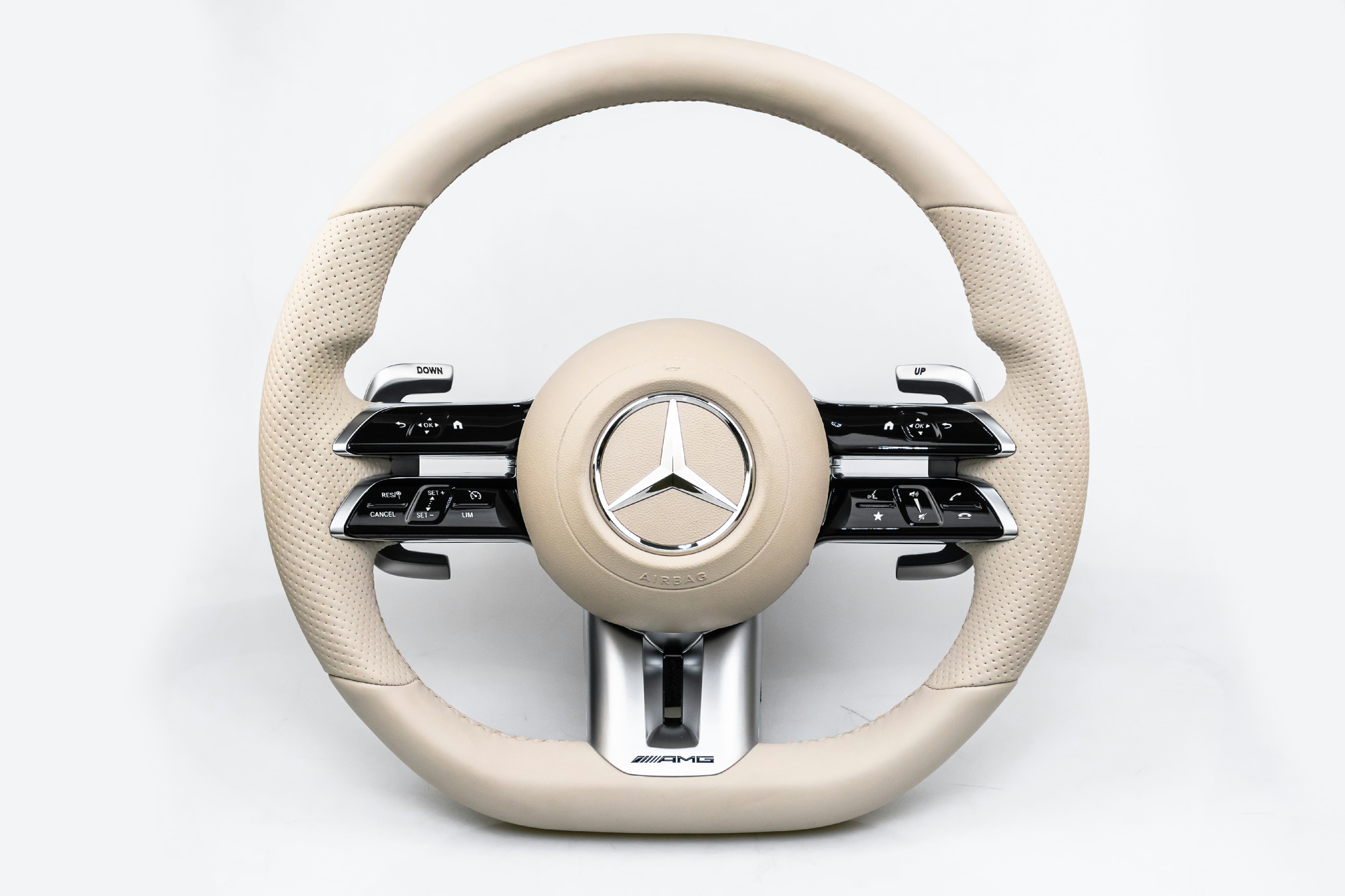 Mercedes-Benz AMG w223 steering wheel ราคา 65,000 บาท*ส่งฟรี