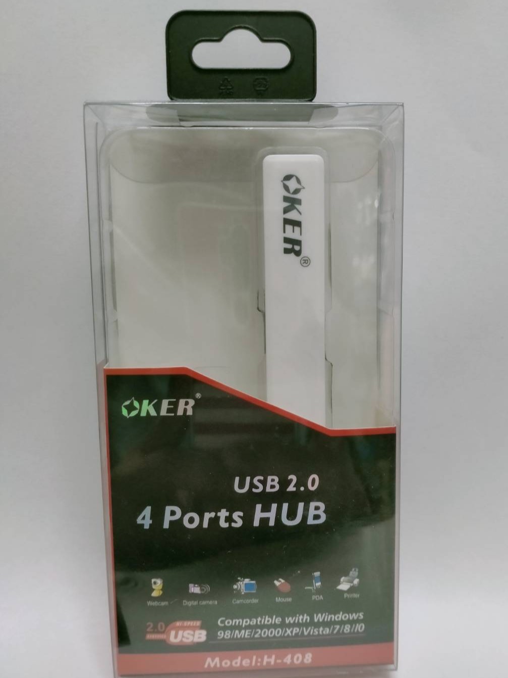 OKER รุ่น H-408 HUB USB 4 PORT