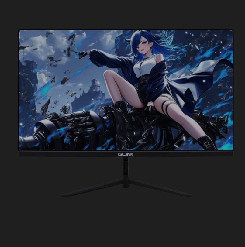 Monitor Model Gmt-02S, 23.8-Inch Screen, Borderless, Full Hd 1080P Resolution, Refresh Rate 120Hz. ราคา 2,450 บาท*ส่งฟรี
