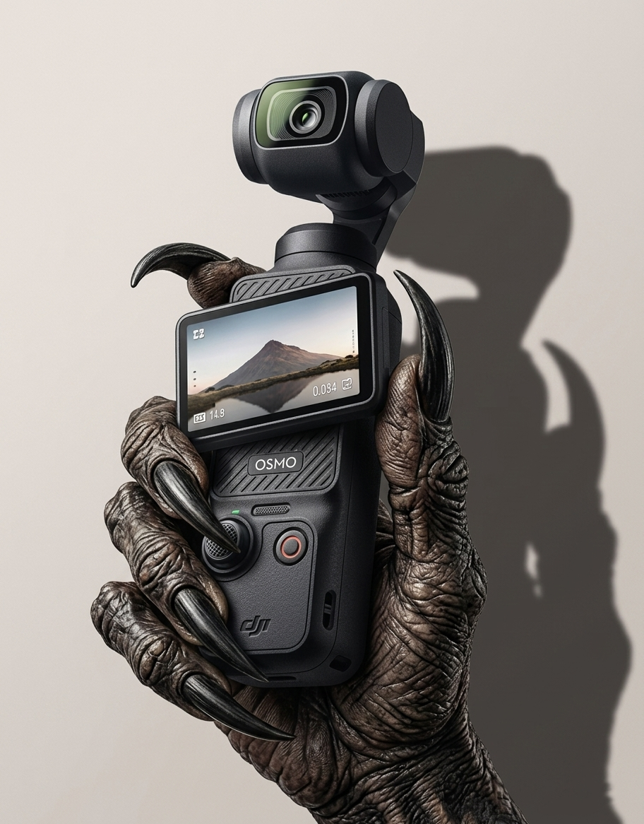 DJI Pocket 3, Vlogging Camera for YouTube, 1 inch Sony CMOS, 4K/120fps Video, 3-Axis Stabilization, D-Log M, 10-bit color depth, Fast Focusing, Face/Object Tracking, Immersive Audio - Stereo recording captures high-quality sound , DJI Osmo Pocket 3 used ราคา 9,800 บาท*ส่งฟรี