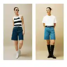 ภาพขนาดย่อของภาพหน้าปกสินค้าan signature short jeans กางเกงยีนส์เอวสูงขาสั้นนำเข้าจากญี่ปุ่น ane.wear จากร้าน Ane.wear บน Lazada