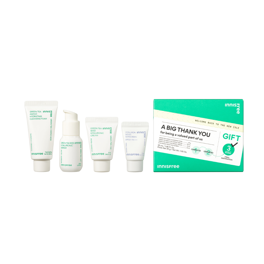 [2500 Points Redemption Gift] Innisfree P.Exclusive.Crm Kit 4Ea ราคา 9,999 บาท*ส่งฟรี