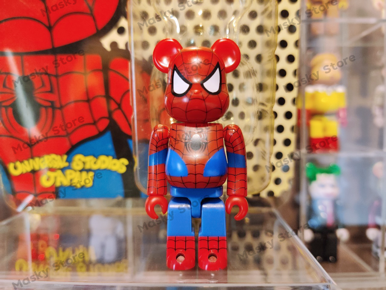 (ของแท้) Bearbrick Spider Man 100% แบร์บริค พร้อมส่ง Bearbrick by Medicom Toy มือ 2 มีแพ็ค แกะเช็ค ราคา 2,500 บาท*ส่งฟรี