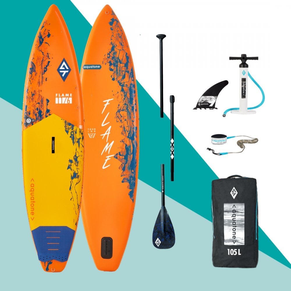 บอร์ดยืนพาย Sup Aqua Tone Flame 11'6 Sup Stand Up Paddle Board รับประกัน 6 เดือน ราคา 10,900 บาท*ส่งฟรี