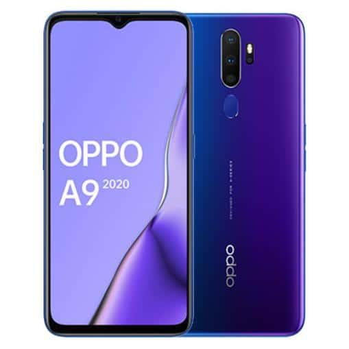 OPPO A9 2020 - ออปโป้ จอ6.5 นิ้ว Ram8+128GB กล้องดิจิตอล 48MP + 8 MP + 2 MP + 2 MP (depth sensor) (Fourth Camera) แถมเคส ฟิล์ม