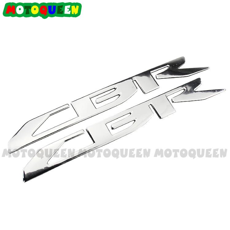 3d Cbr Hrc Logo Motorcycle Chrome Raised Tank Pad Stickers Decals Emblem For Honda Cbr 250rr 300r 400r 500r 600rr 650f 1000rr Lazada Ph