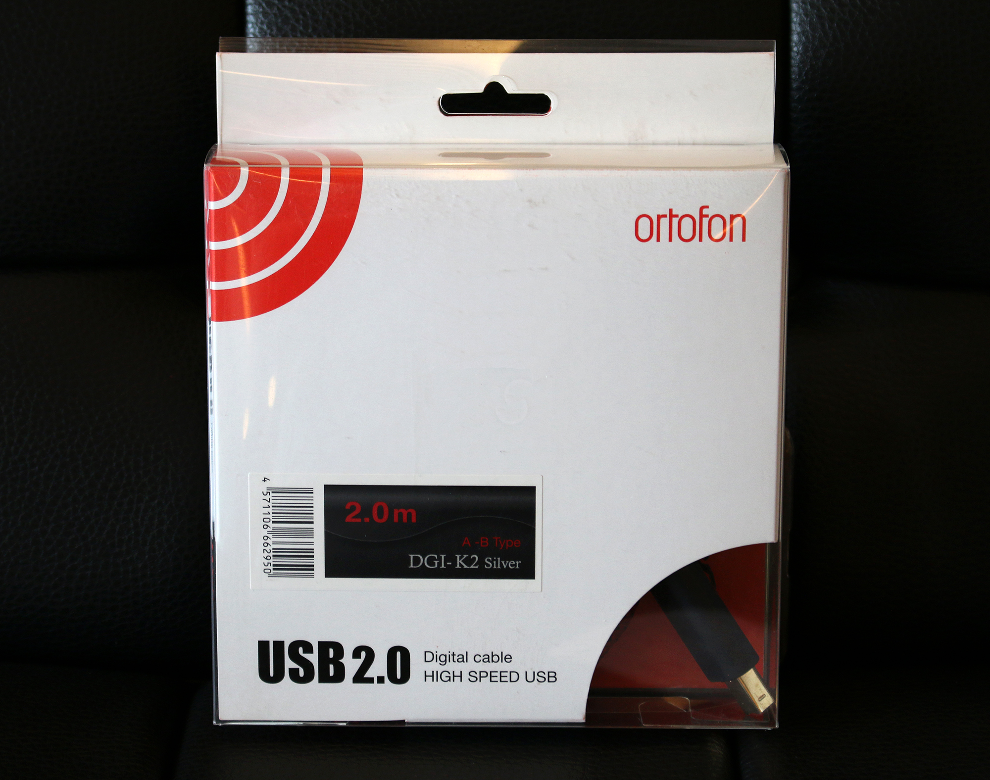オルトフォン DGI-K2 Silver 1.0m（USB-2.0 A B） - ケーブル・シールド