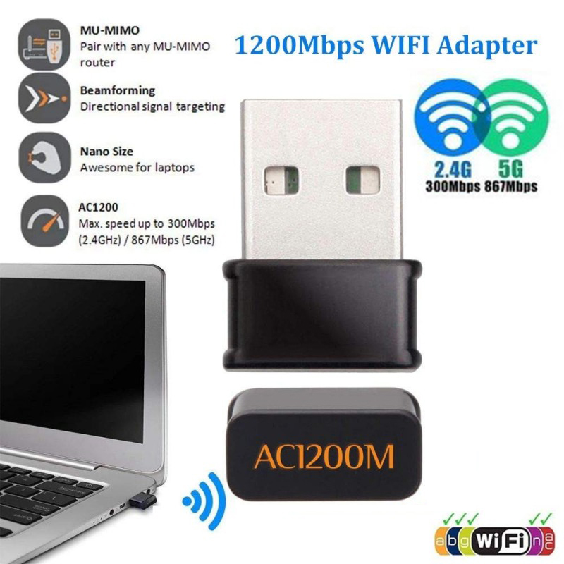 ⚡ตัวรับสัญญาณ WiFi ⚡เพื่อเชื่อมต่อกับอินเตอร์เน็ต Mini USB Wireless Network LAN Adapter ใช้ได้กับคอมพิวเตอร์หรือโน้ตบุ๊ค ตัวรับ-WiFi