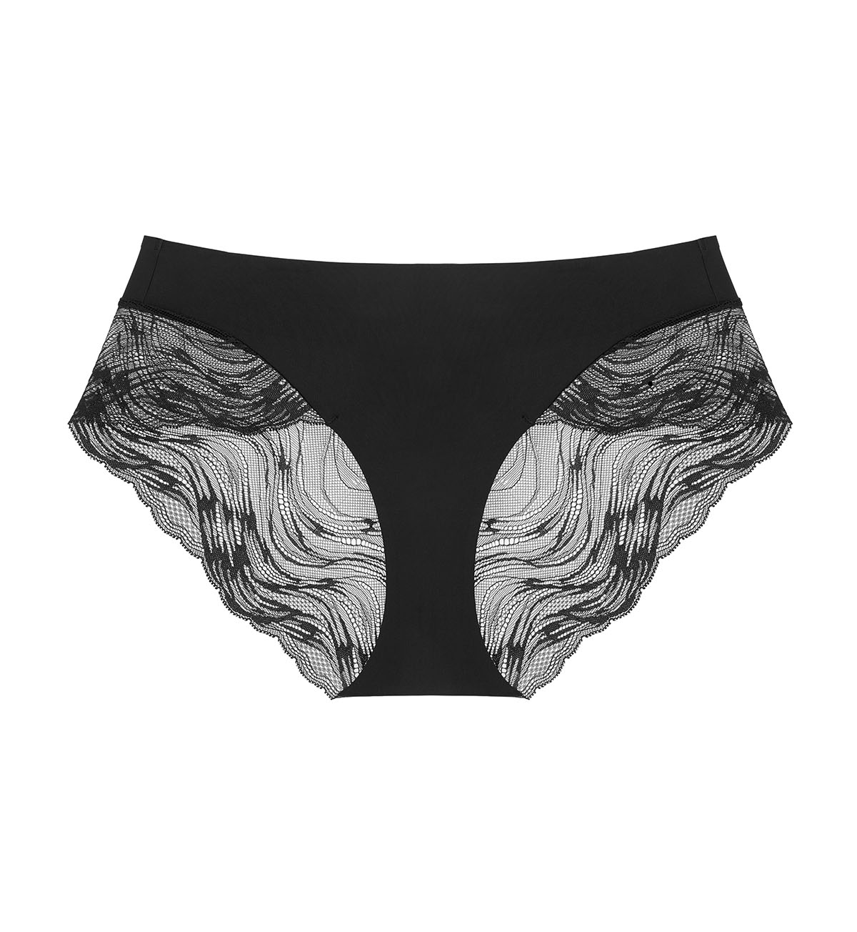 Triumph กางเกงชั้นในรูปแบบฮิปเตอร์ รุ่น Secret Slimming Hipster-R รหัส 10218412 สีดำ 0004 ราคา 690 บาท*ส่งฟรี