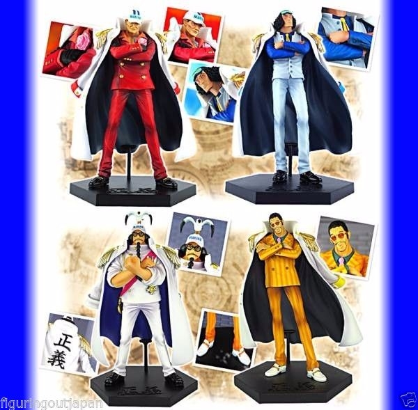 Marine Admiral Set ของแท้ JP แมวทอง - DX Banpresto [โมเดลวันพีช] (4 ตัว) ราคา 7,770 บาท*ส่งฟรี